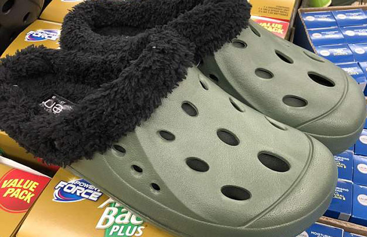 ugg crocs with fur