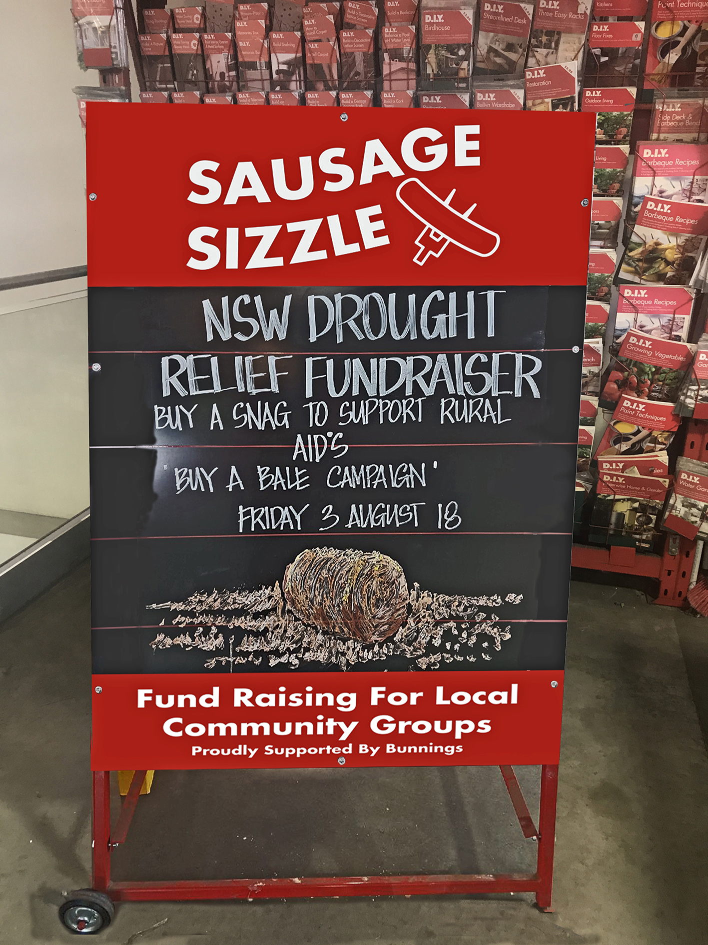 Bunnings Help Aussie Farmers With Friday Sausage Sizzles