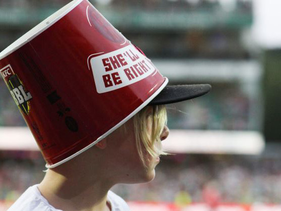 big bash kfc bucket hat