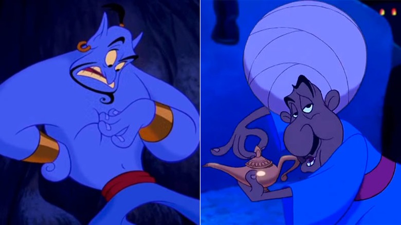 aladdin genie with legs