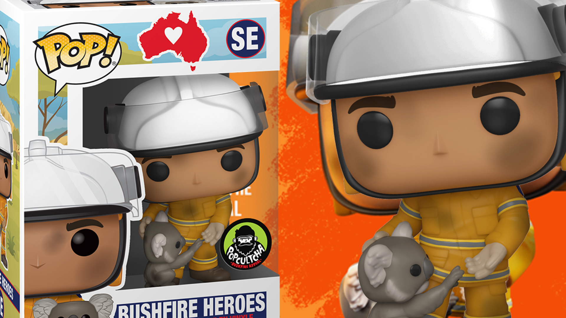 australian firefighter funko pop