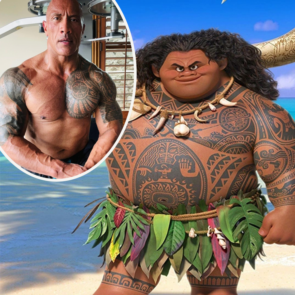 The Rock returning as Maui in live action 'Moana' movie - 2EC