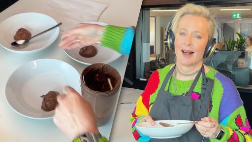 We Make Scrambled Egg Chocolate Pudding!